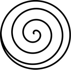 Spirale, Symbol der matrilinären Geomantie